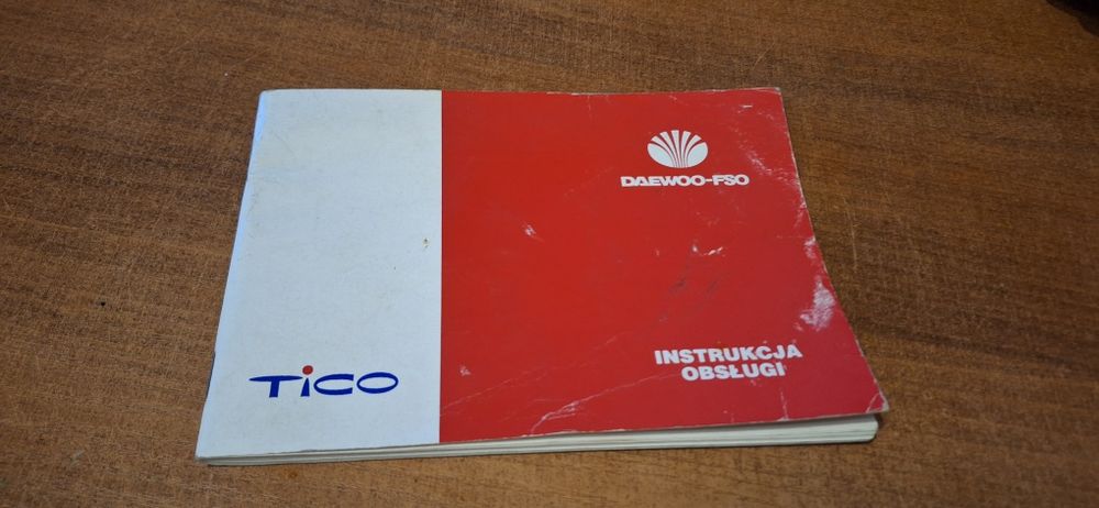 Instrukcja obsługi daewoo tico