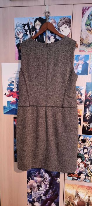 Sukienka, Princeska szara 46, Salko