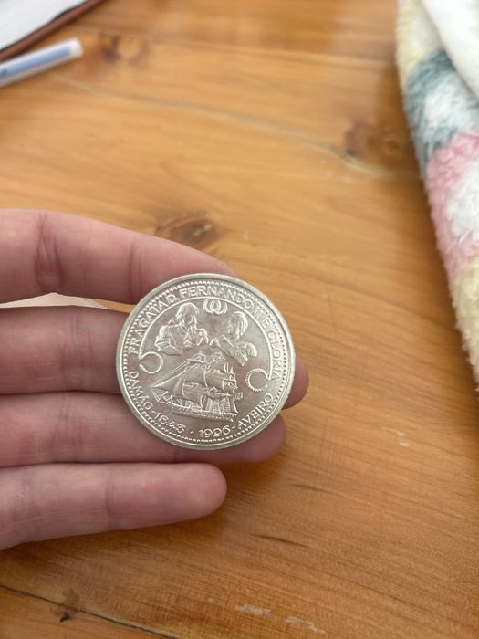 Moedas de prata comemorativas