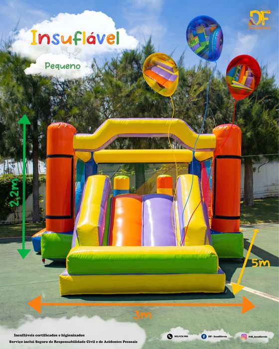 Insuflaveis para festas de aniversário