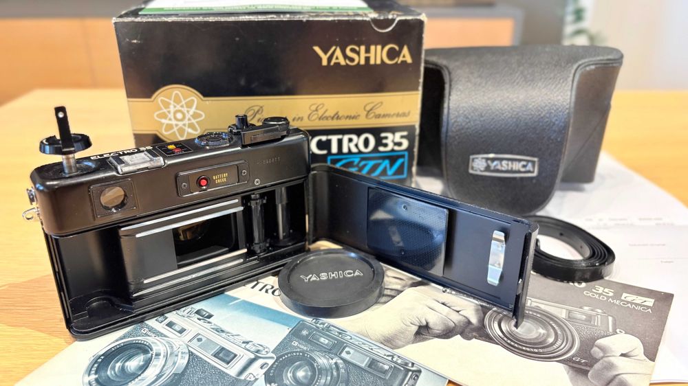Yashica Electro 35 GTN analogowy dalmierz stan UNIKAT NOWY