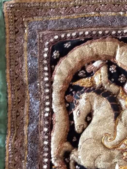Tapeçaria oriental, quadro ou almofada