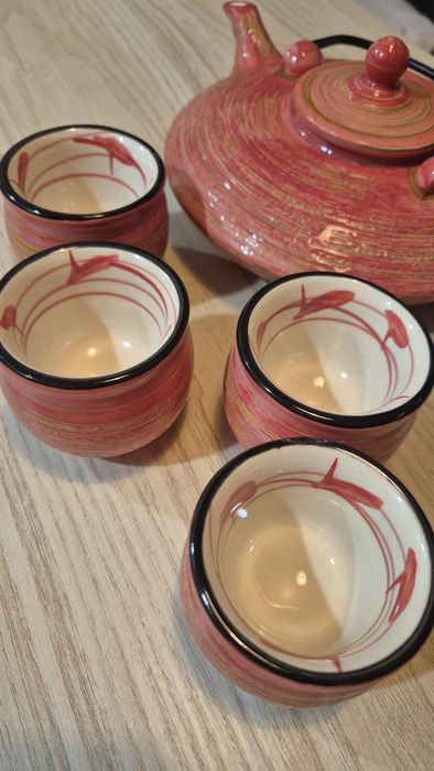 Conjunto de chá Gato preto