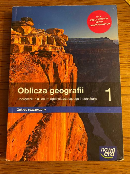 Książka oblicza geografii 1 podręcznik