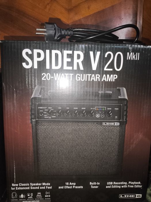 Комбопідсилювач Line 6 Spider V 20 mkII