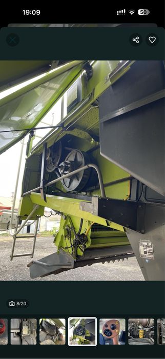 Продам зернозбиральний комбайн Claas Lexion (2003 р.в.)