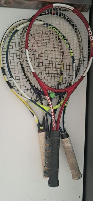 Conjunto de raquetes de ténis