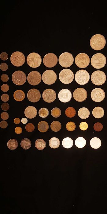 Moedas Portuguesas antigas de escudos