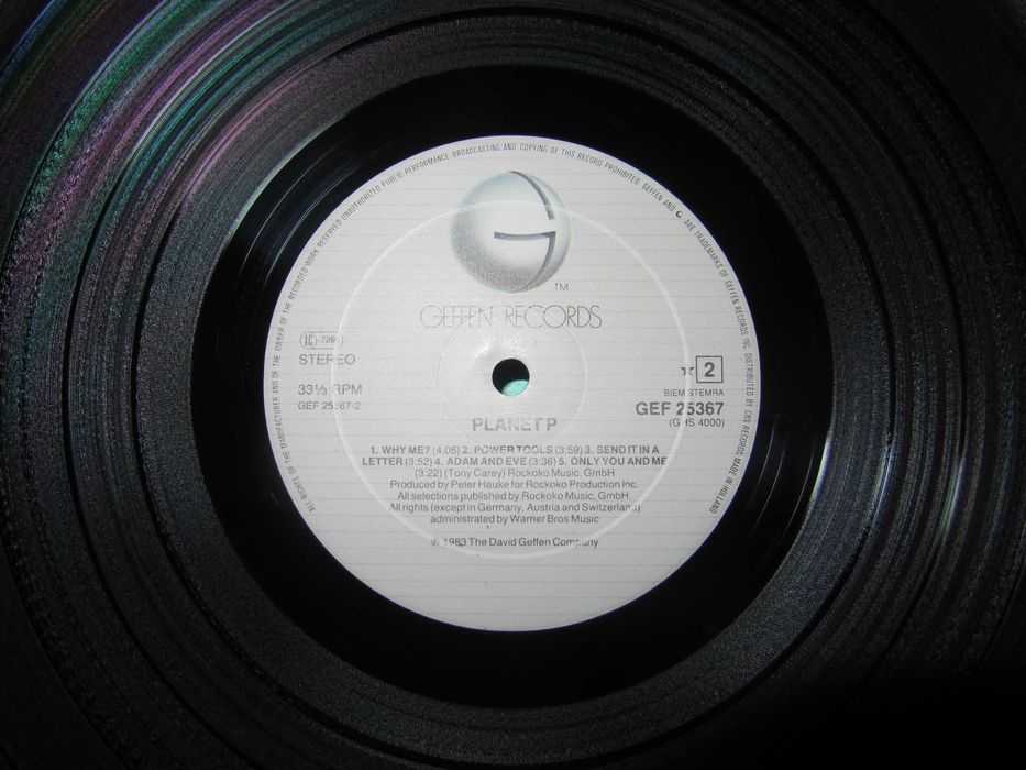 PLANET P - Planet P - 1983 *Оригінал (NM/NM) - Найкращий Альбом