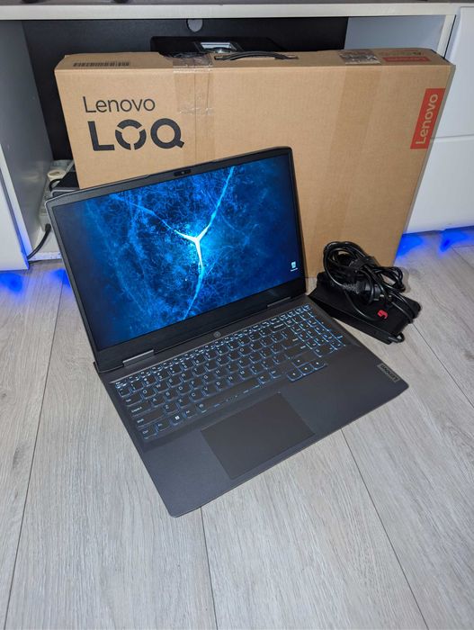 Laptop Lenovo LOQ RTX 4060, 115W/Ryzen 5 7640HS/16GB RAM/512GB SSD