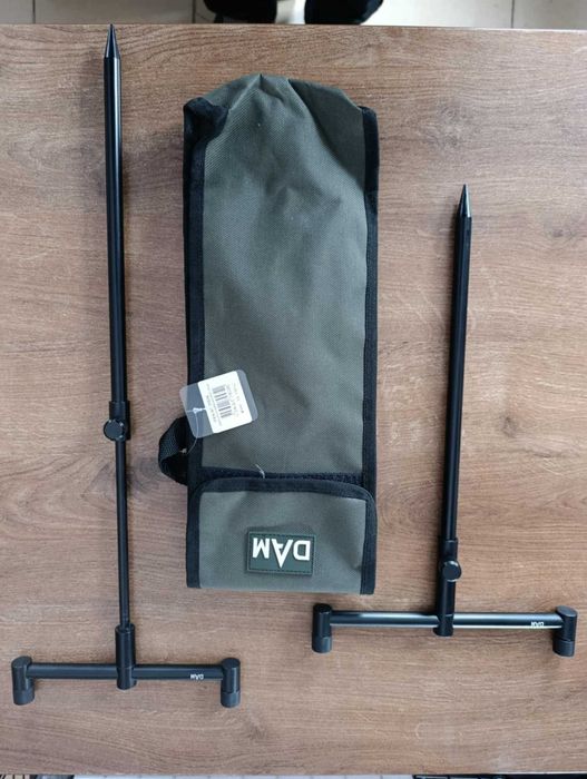 Zestaw podpórek z buzzbarami DAM Empire Rod Rest 2 Rods podpórki
