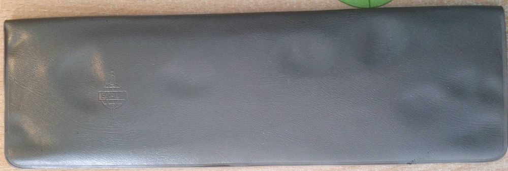 Krzywiki/krzywki kreślarskie w etui "Skala" parabola, linijka skalówka