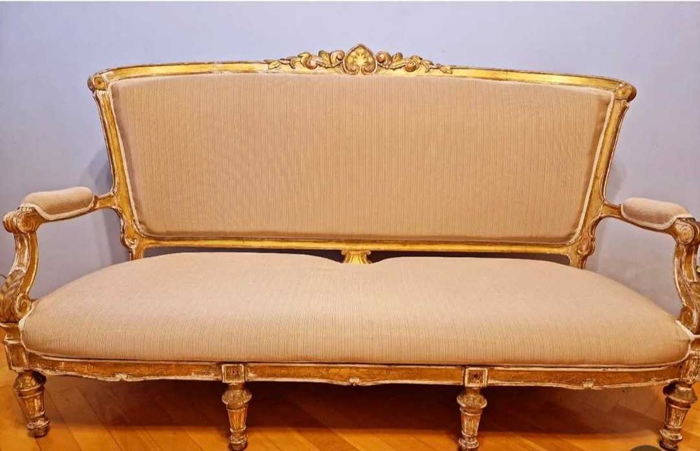 Бенкетка  антикварна меблі дерево