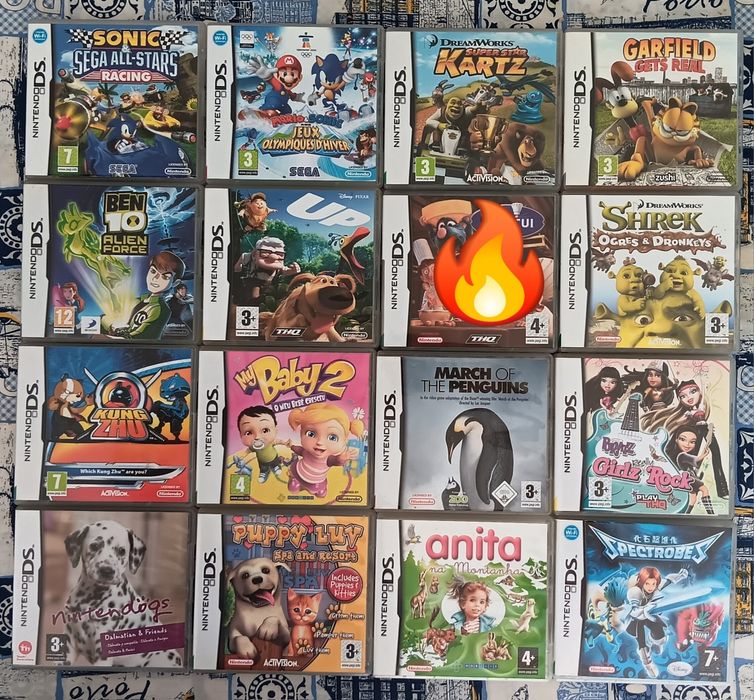 Jogos Nintendo 3DS e DS