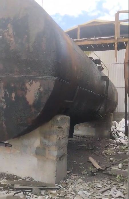 Ж/Д цистерна,ємність 63 м.куб тип 25 из под мазута.
