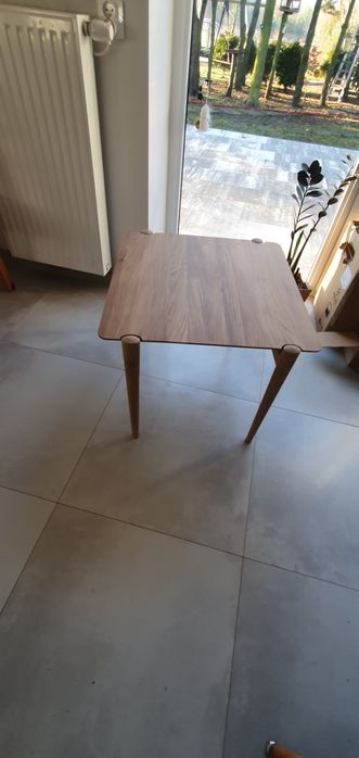 Stolik kawowy lite drewno dąb