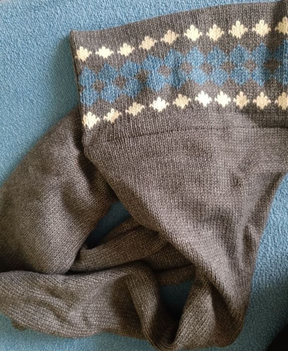 Набор шапка с шарфом