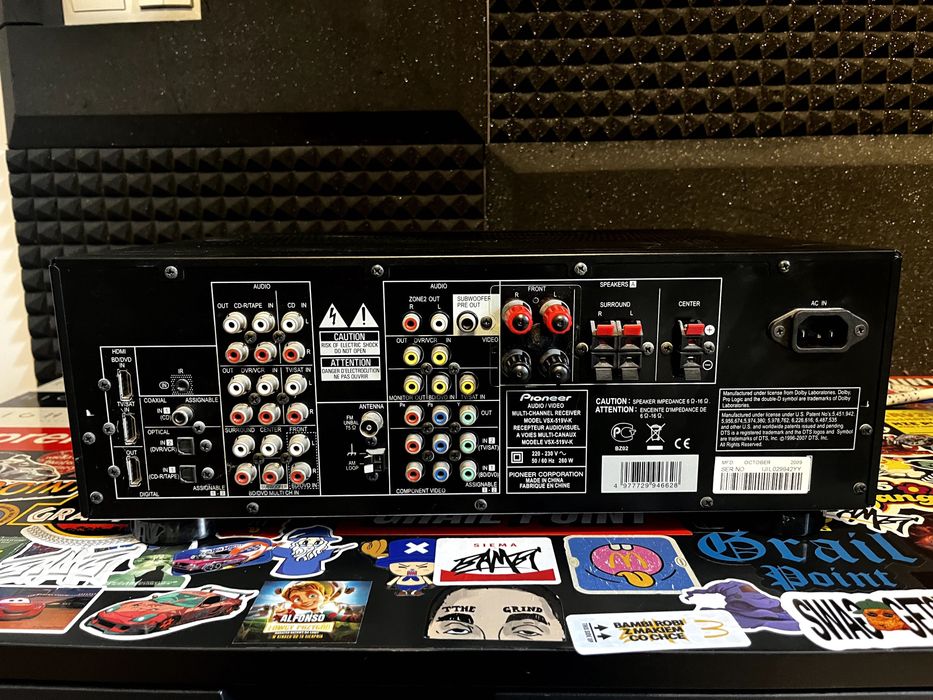 Zestaw kina domowego JAMO S 426 HSC 3 + AMPLITUNER PIONEER VSX-519V