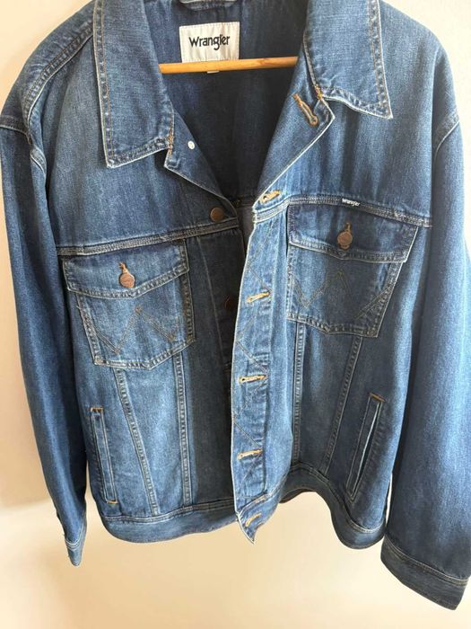 denim jacket/kurtka dżinsowa dobra cena WRANGLER 4XL