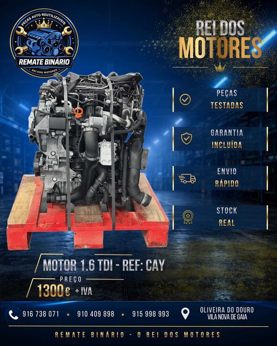 Motor 1.6 TDI CAY