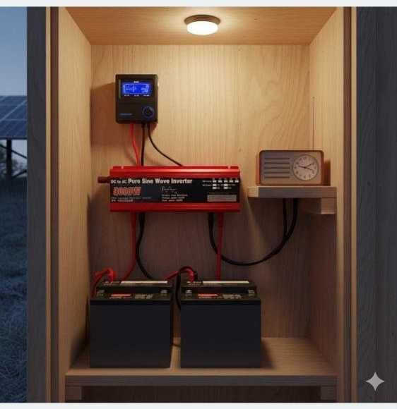 Инвертор 5000W 24V/220V DC/AC ЧИСТЫЙ СИНУС КОТЕЛ Холодильник