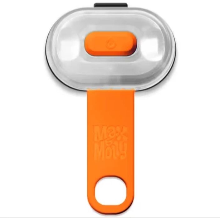 Max & Molly Pet Light | pomarańczowe | ładowanie USB