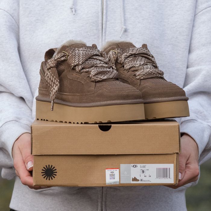 р36-41 Уггі Ugg Lowmel Platform Chestnut Beige Chocolate