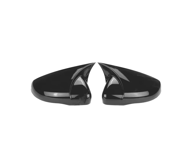 CAPAS DE ESPELHOS VOLKSWAGEN VW POLO 22- PRETO BRILHANTE