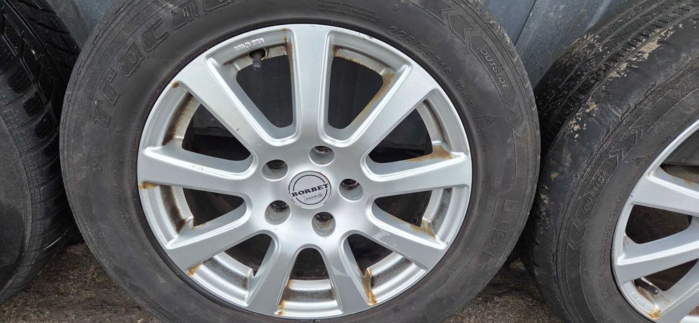 Felgi aluminiowe BORBET Audi VW 5X112 16"