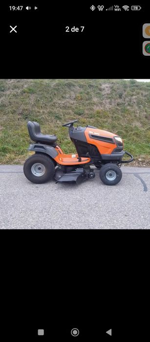 Mini trator corta relva Husqvarna