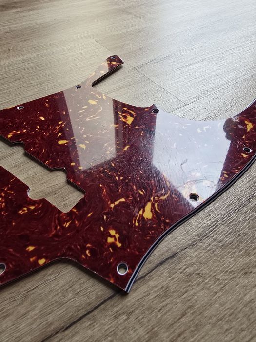 Pickguard jazz bass american turtle 5 cordas