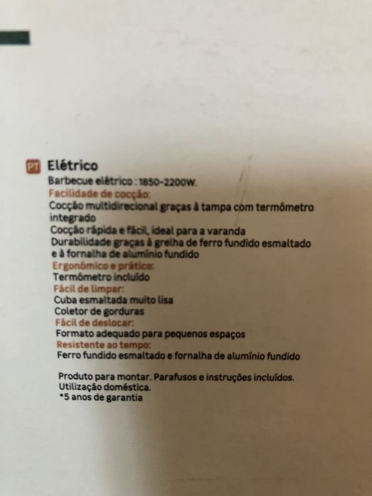 Grelhador eléctrico