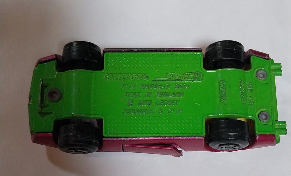 Miniatura antiga Matchbox Maserati Bora