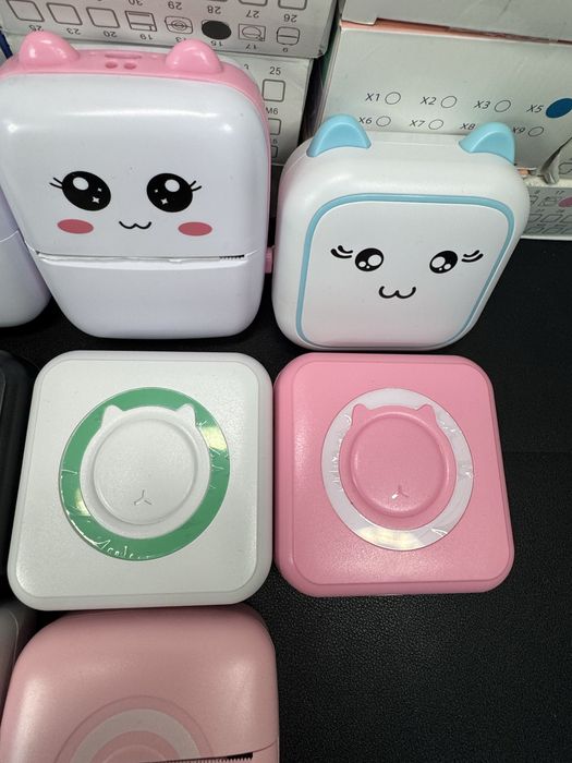 Міні принтер Дитячий принтер Портативний принтер термо міні є папір