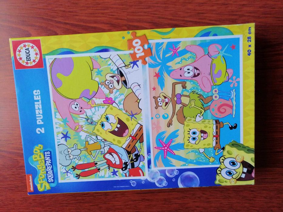 Educa puzzle 2X100 Bob Esponja