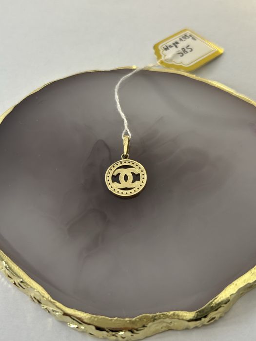 Nowa Złota Zawieszka 585 ,,Chanel”