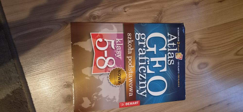 Atlas geograficzny klasy 5-8