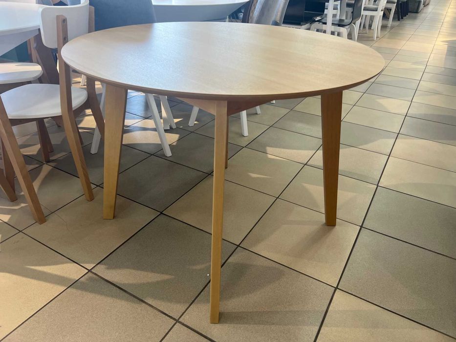 Стіл Марс Д100 круглий суцільний на кухню для дому кухонний для кухні