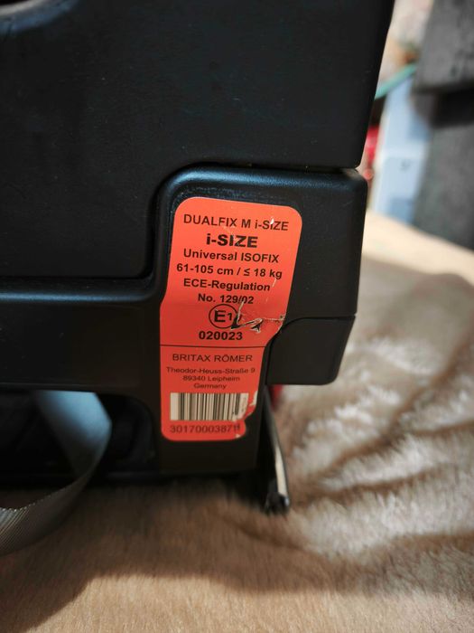 Fotelik samochodowy Britax Romer