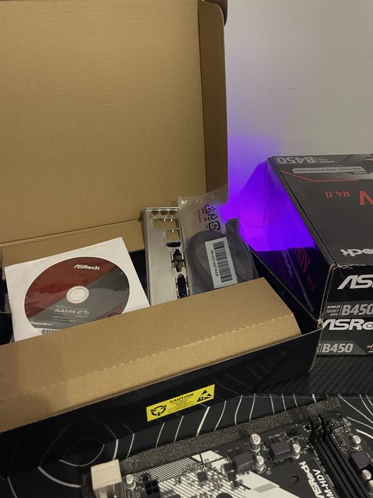 Материнська плата AsRock B450M-HDV нюанс