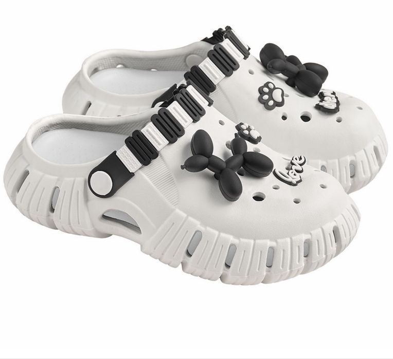 Крокси білі, шльопанці, босоніжки