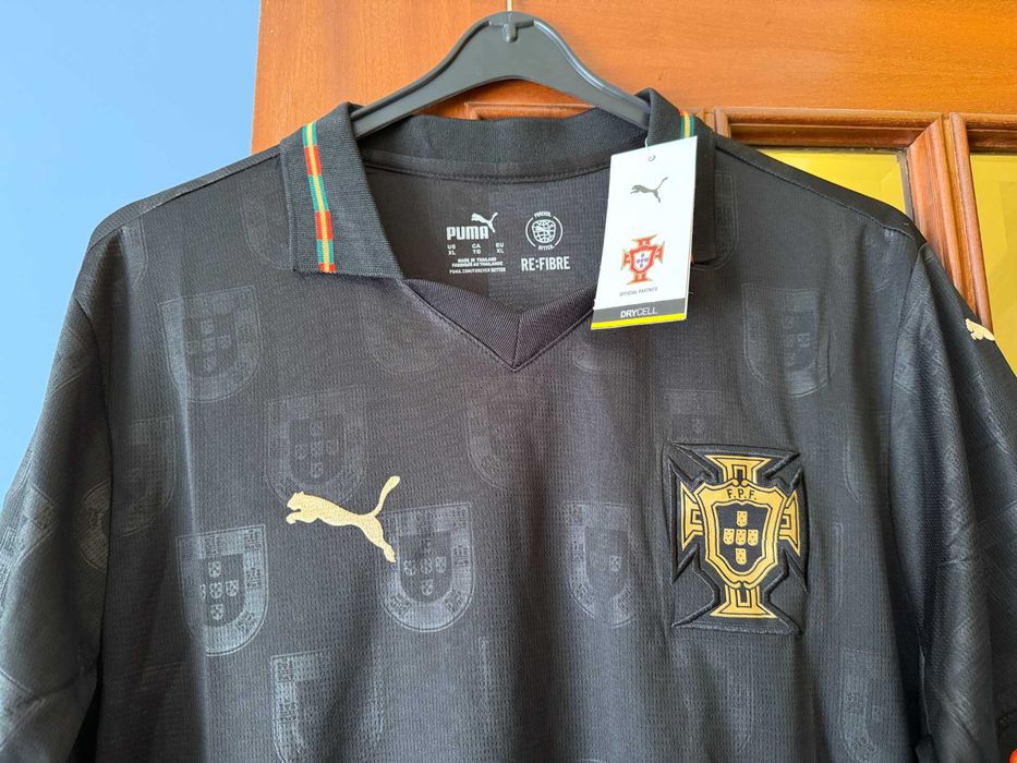 Camisola de Portugal 25/26 Eusébio - Edição Especial "Pantera Negra"