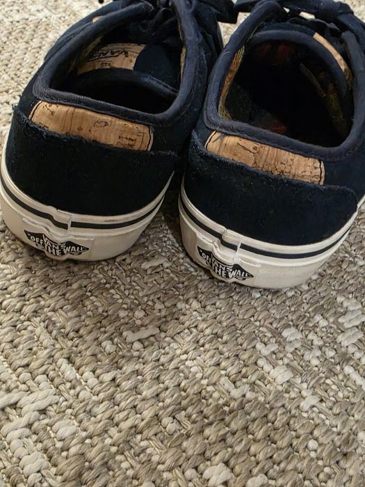 Vans zamszowe granatowe 36,5 okazja