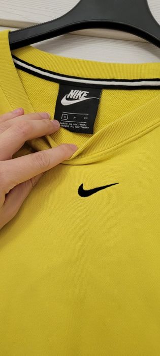 Bluza nike żółta