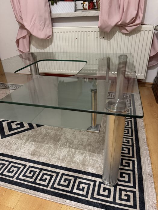 Stolik szklany kawowy