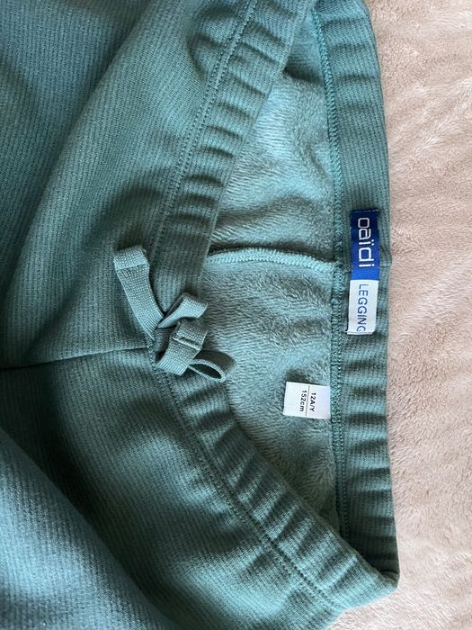 OKAIDI ocieplane spodnie dla dziewczynki rozm 152