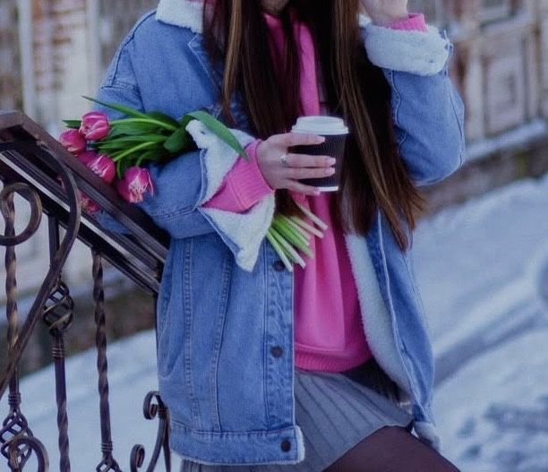 Джинсовка на весну  Bershka