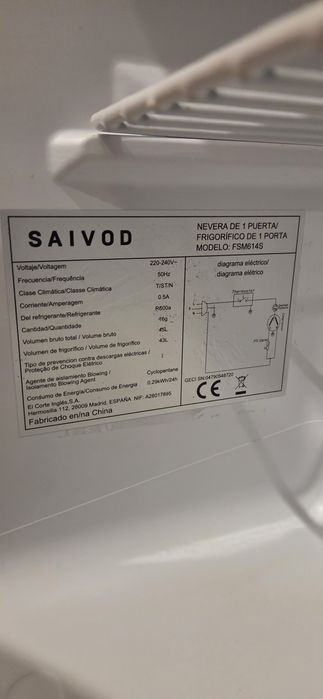 Frigorífico Mini SAVOID