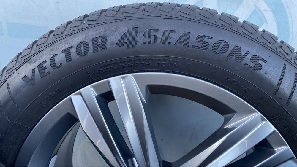 Vw Touareg rline r19 255/55 диски шини Atlas