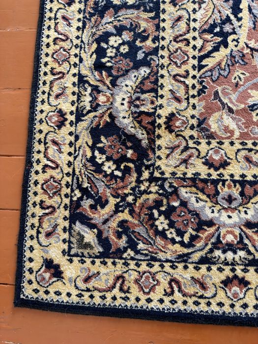 Dywan wełniany Dywilan 250 × 350 cm – 100% wełna, vintage